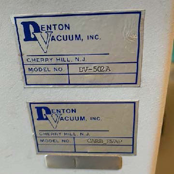 Denton DV 502 A Vacuum Evaporator