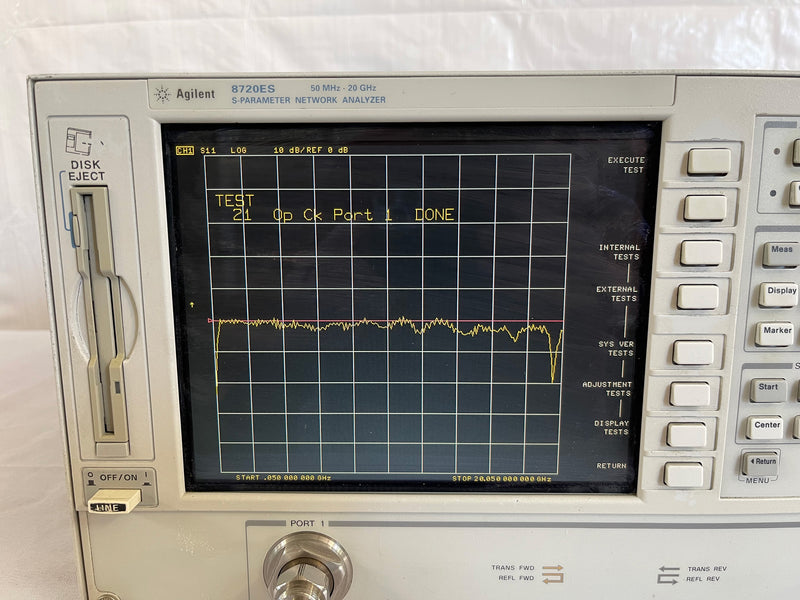 Agilent 8720 ES S Parameter Network Analyzer