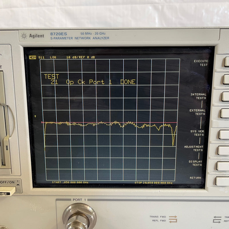 Agilent 8720 ES S Parameter Network Analyzer