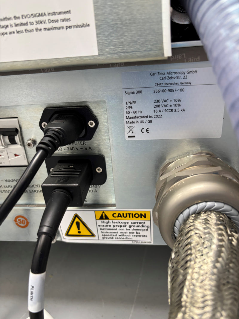 Zeiss Sigma 300 VP FE-SEM (Field Emission Scanning Electron Microscope)