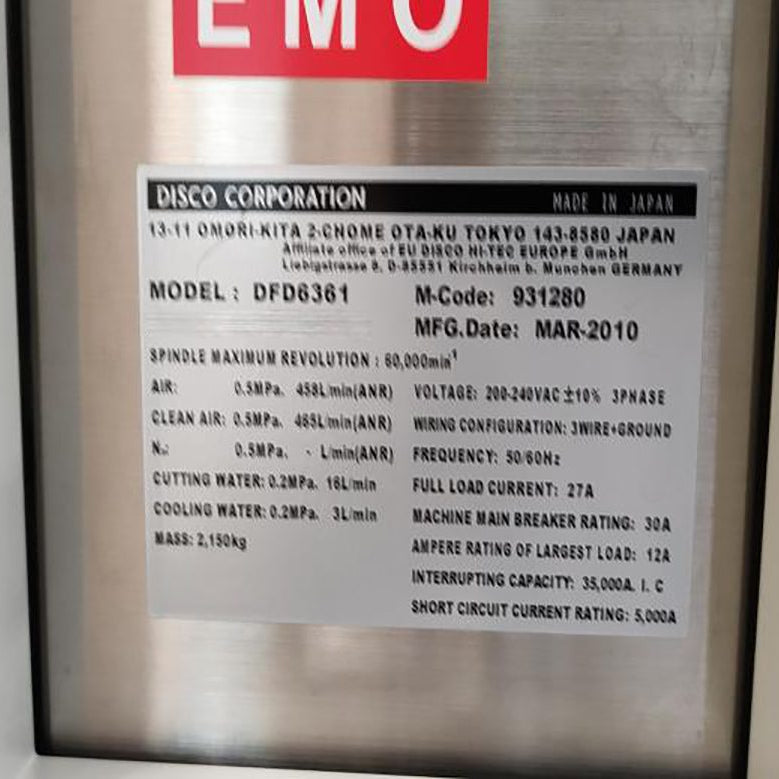 Hanmi 3500 F Sawing & Placement