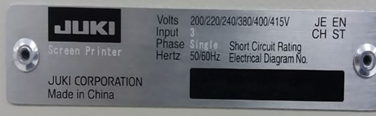 Juki KSP Printer