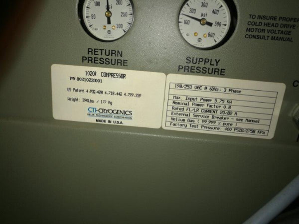 CTI 1020 R Air Cooled Compressor