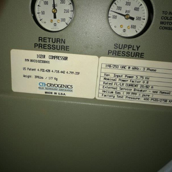 CTI 1020 R Air Cooled Compressor