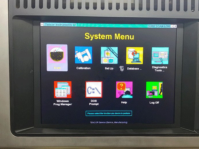 KLA Surfscan 6200 Particle Defect System