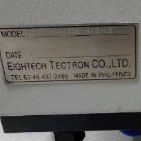 Eightech Tectron RSV 152 L 412 LE Vacuum Reflow