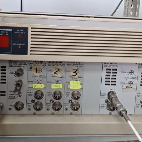 Keysight / Agilent 4142 B DC Supply Mainframe