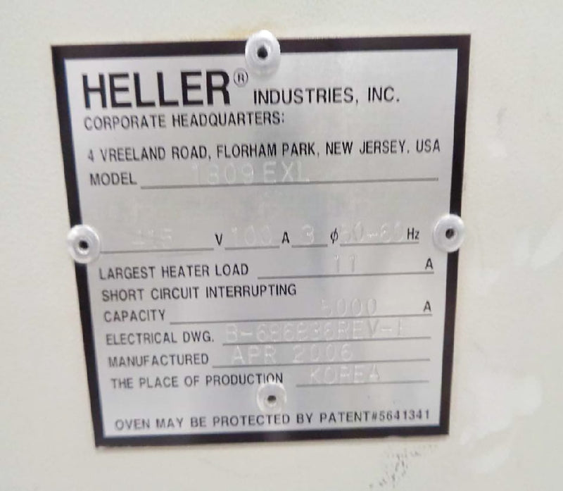 Heller 1809 EXL Reflow