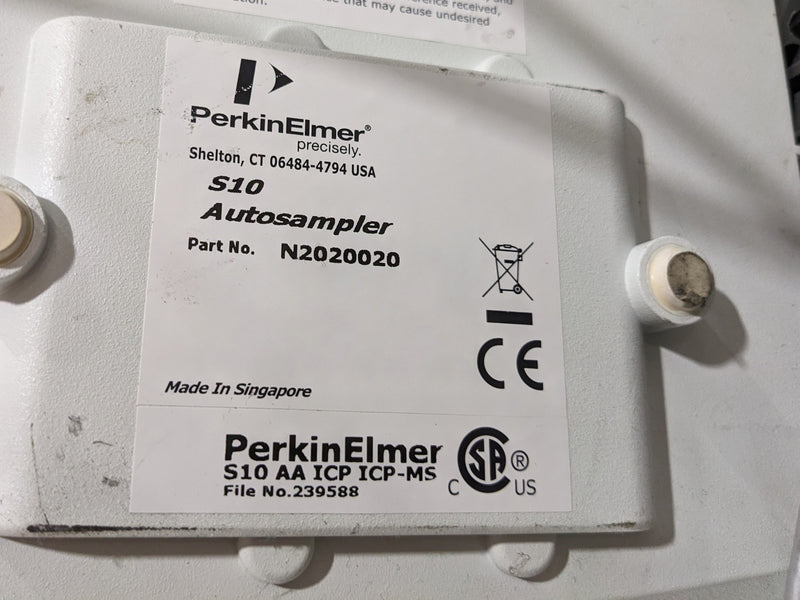 Perkin Elmer S 10 Auto Sampler