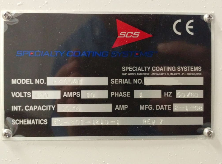 Specialty Coating Systems (SCS) Precisioncoat