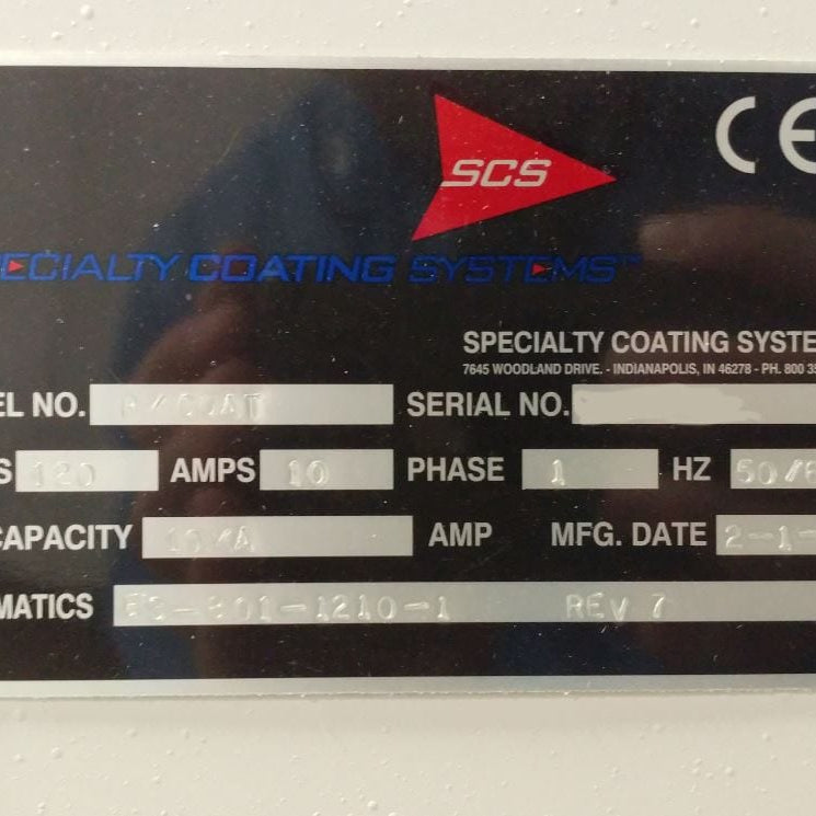 Specialty Coating Systems (SCS) Precisioncoat