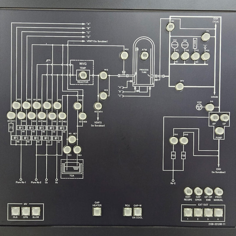 Tel Alpha 8 SE Z Oxidation Furnace