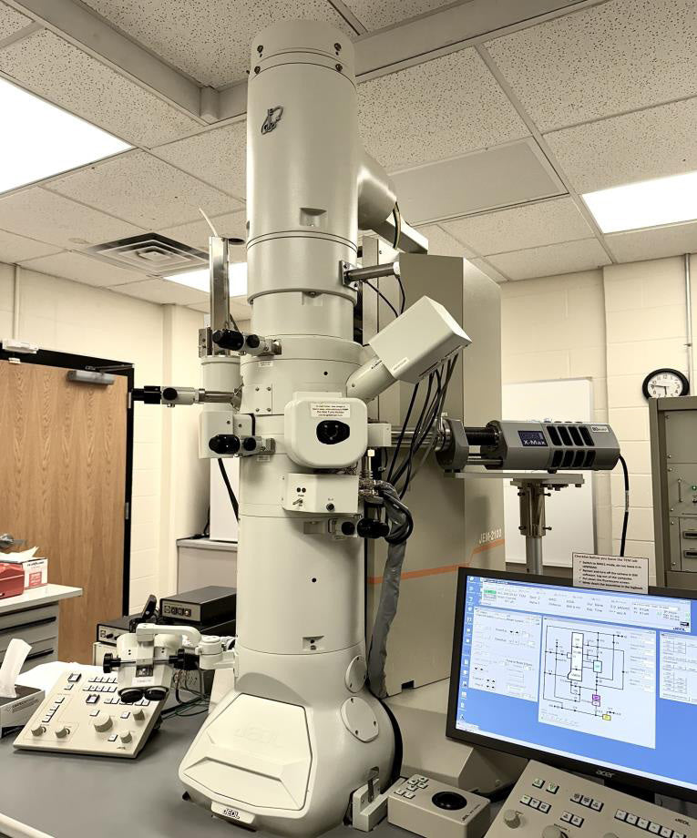 Jeol JEM 2100 TEM (Transmission Electron Microscope)