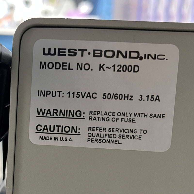 WestBond 10490 Wire Bonder