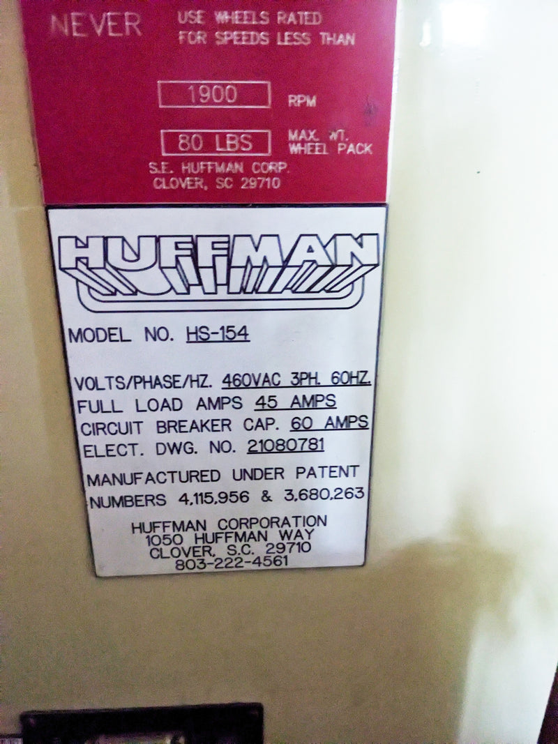 Huffman HS 154 CNC Polisher