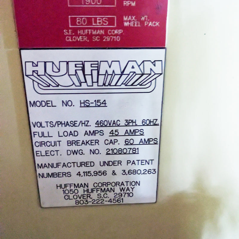 Huffman HS 154 CNC Polisher