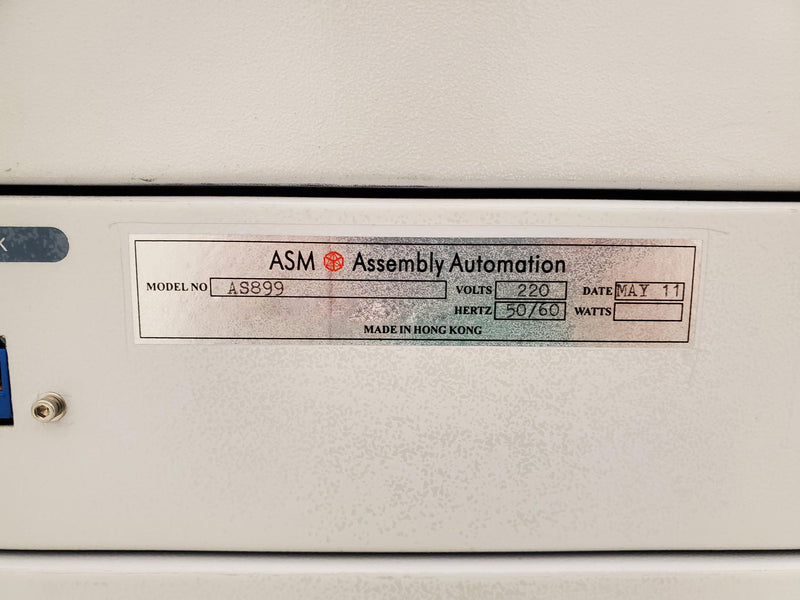 ASM AS 899 A Die Sorter