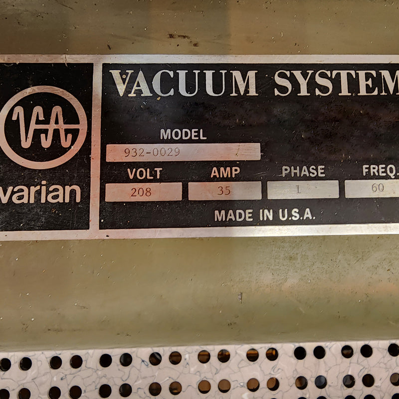Varian Thermal Evaporator