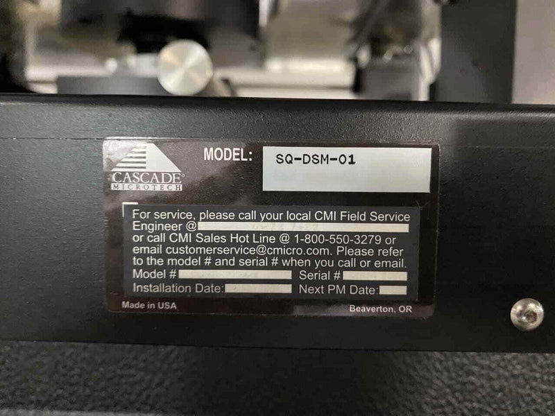 Cascade Microtech SQ-DSM-01 Manual Probe Station