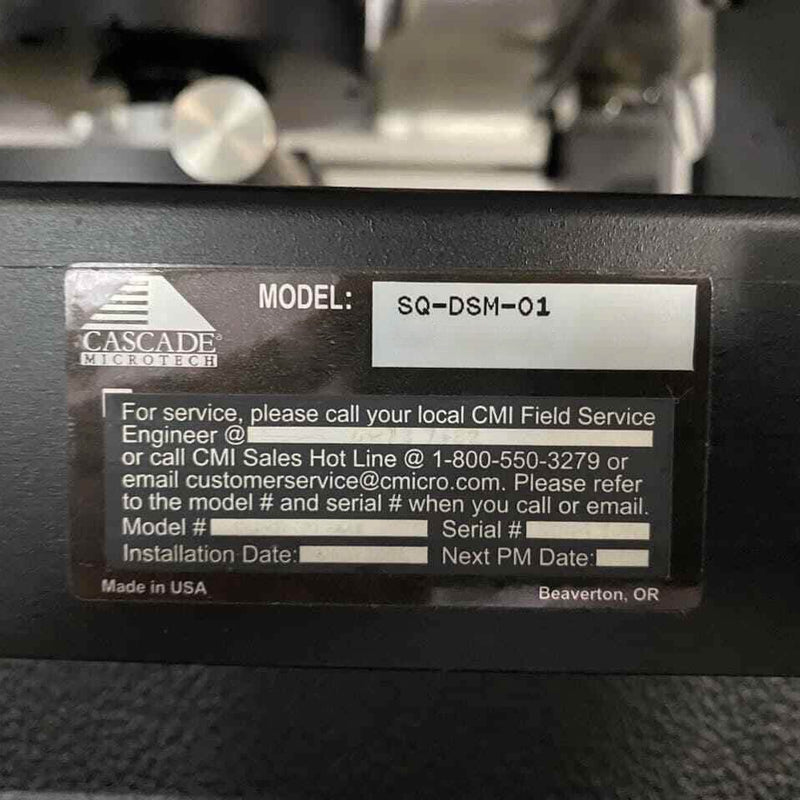 Cascade Microtech SQ-DSM-01 Manual Probe Station