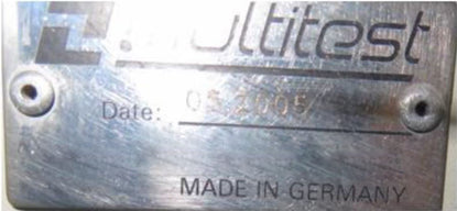 Mutlitest MT 9308 Handler