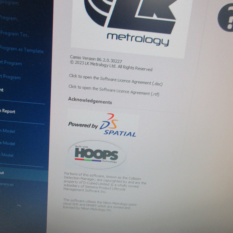 Metris Hera 12.9.7 CMM (Coordinate Measuring Machine)