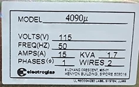 Electroglas 4090 u Film Frame Prober