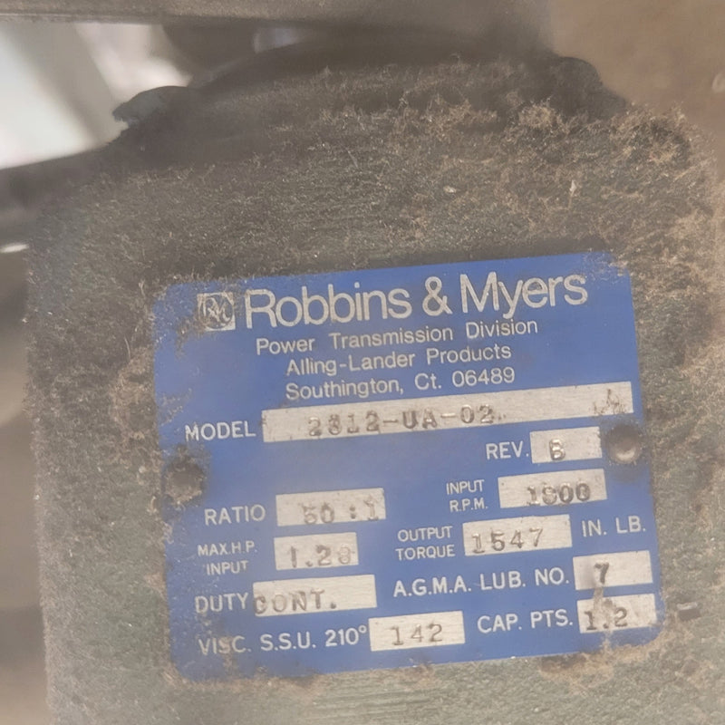 Robbins & Myers 2312 UA 02 Saw