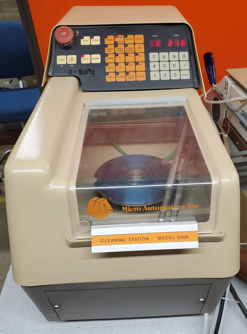 Micro Automation M 2006 Wafer Cleaner