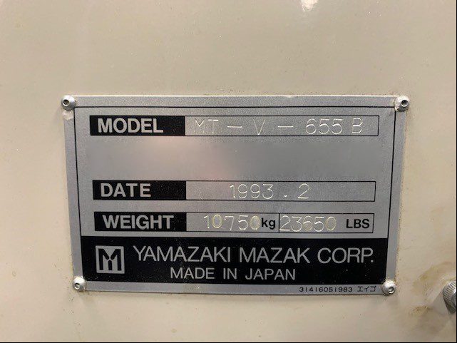 Yamazaki Mazak MT V 655 B