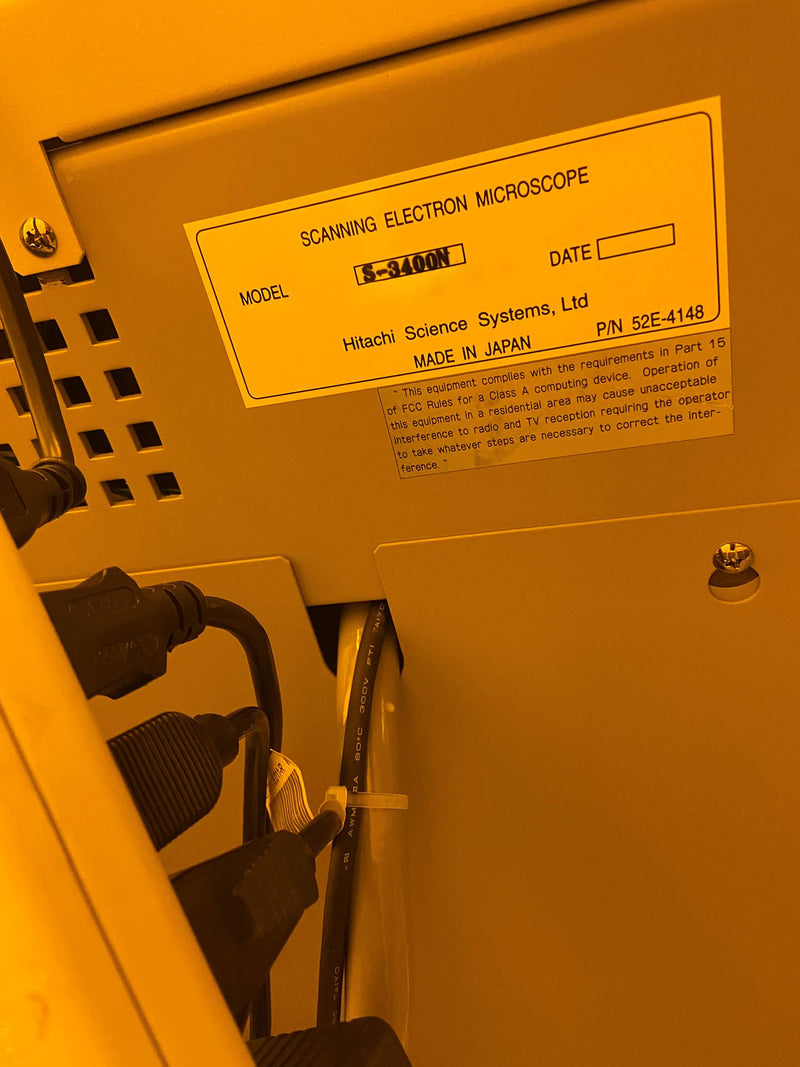 Hitachi S 3400 N VP-SEM (Variable Pressure Scanning Electron Microscope)