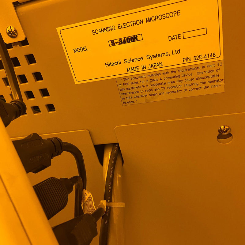 Hitachi S 3400 N VP-SEM (Variable Pressure Scanning Electron Microscope)