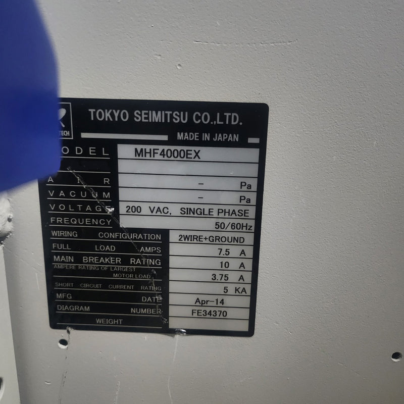 Accretech / TSK MHF 4000 EX Manipulator