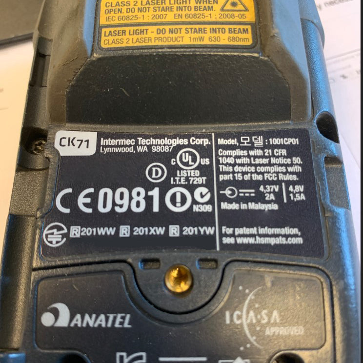 Intermec 1001 CP 01 RF Scanner