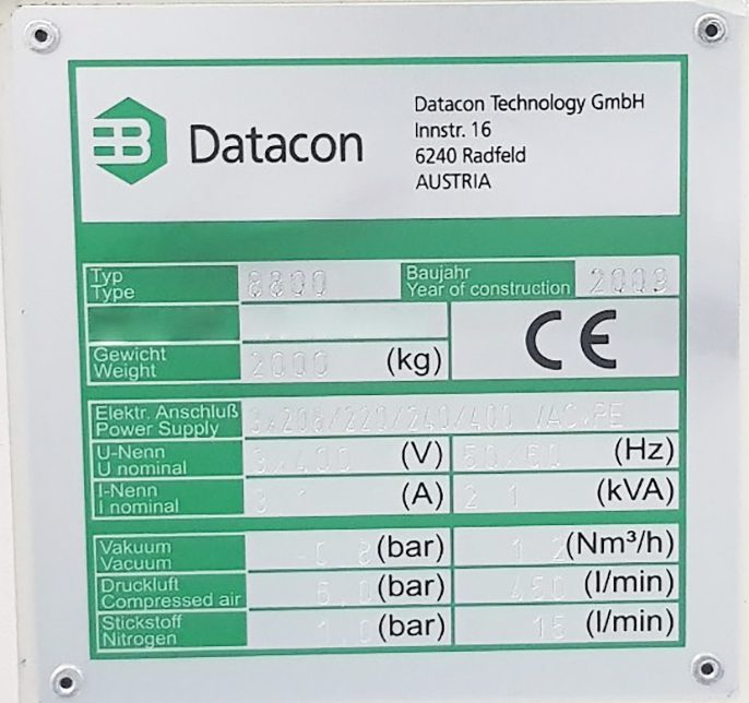 Besi / Datacon 8800 Chameo Bonder