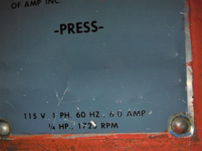 AMP K Crimper