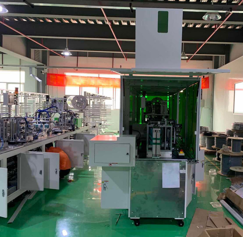 Han's Yueming Laser HL-KN 95 A Mask Production Line