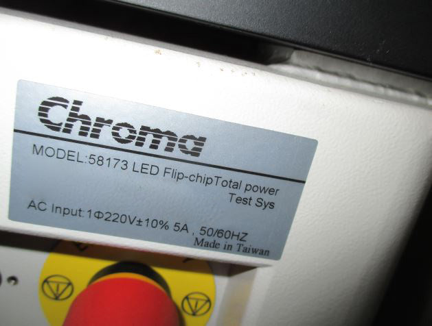 Chroma 58173 FC LED Flip Chip Tester
