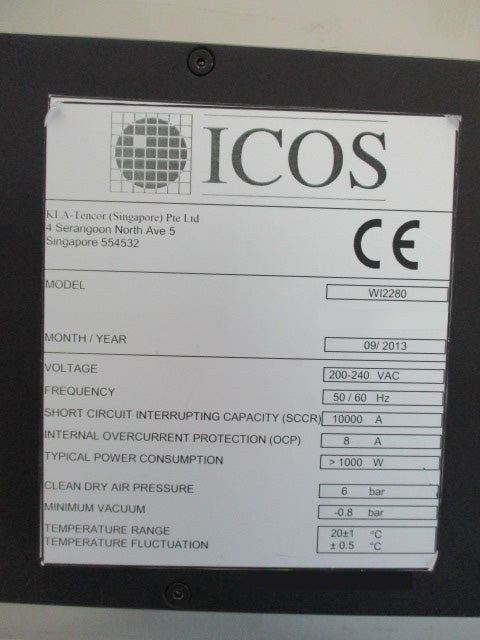 KLA / ICOS WI 2280 Inspection System