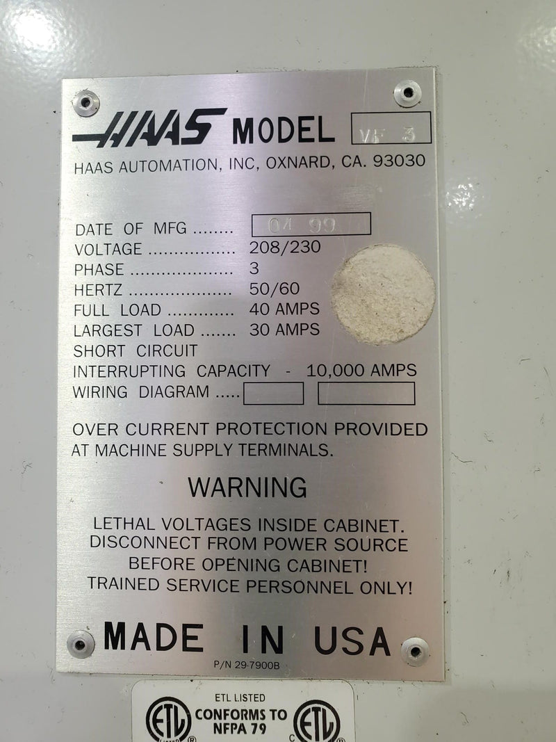 Haas VF 3