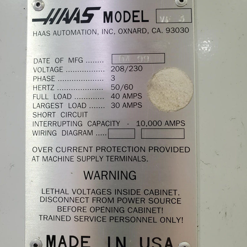 Haas VF 3