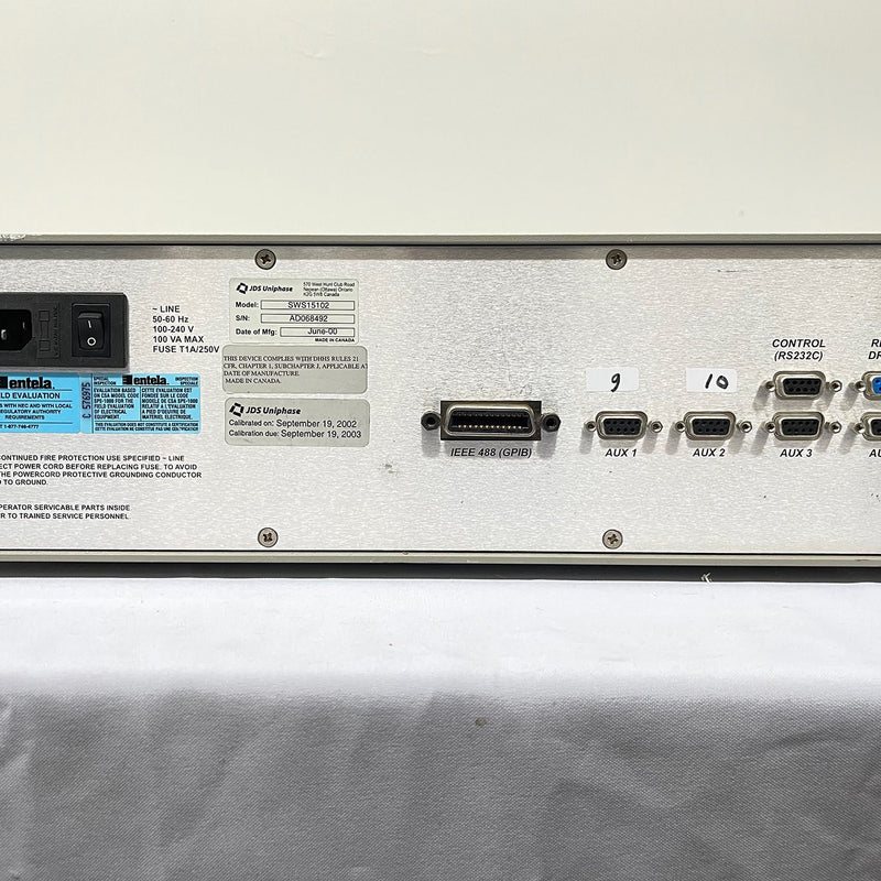 JDSU SWS 15102 C-Band Source Optics Module