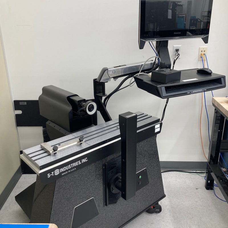 S-T Industries 20 7600 Horizontal CNC Video Inspection System