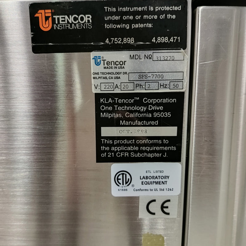 KLA Surfscan 7700 Particle Defect System