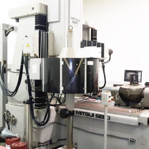 Mitsui Seiki 7 CN 105 Vertical Jig Boring Machine