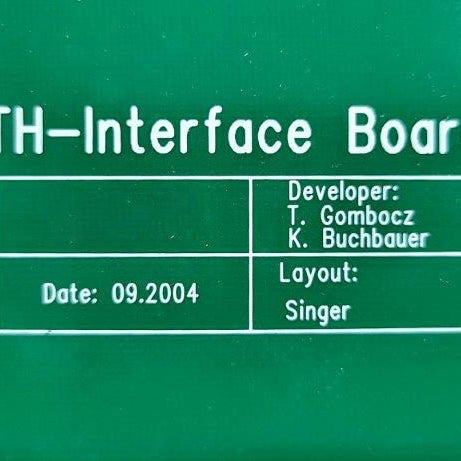 Eagle E 1 4000 V 1 TH Interface Board
