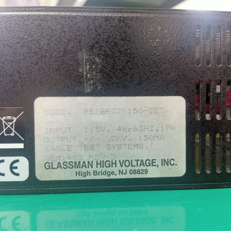 Glassman PS / ER 02 R 150 GB 7 High Voltage Power Supply