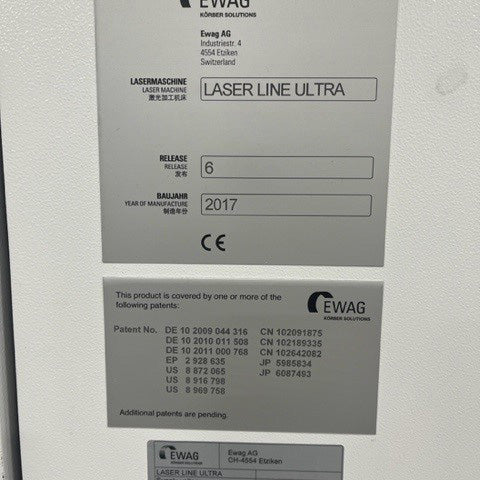 EWAG Laser Line Ultra Laser
