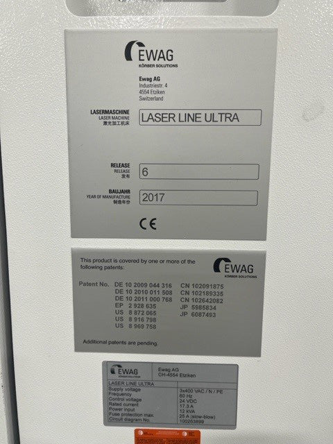 EWAG Laser Line Ultra Laser