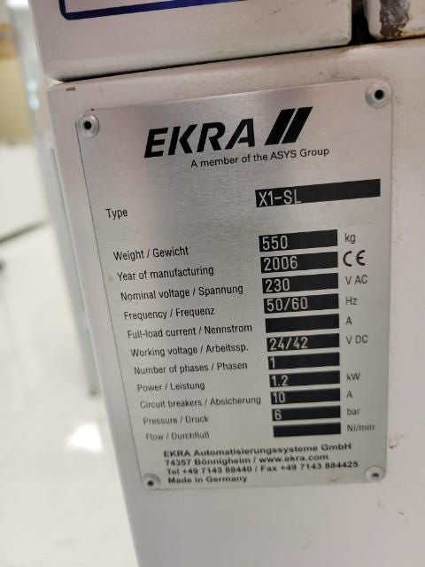 Ekra X 1 SL Screen Printer